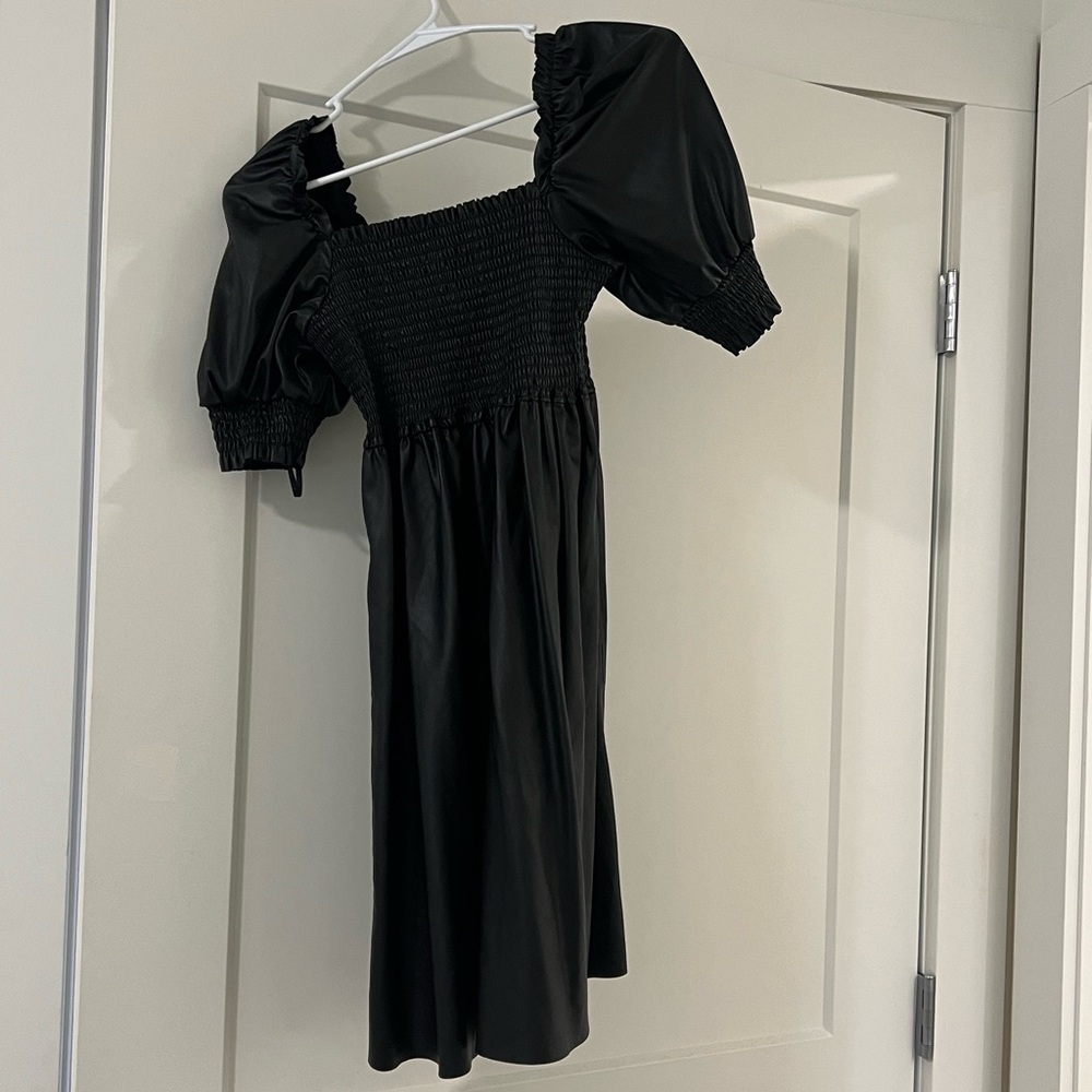 Pleather dress